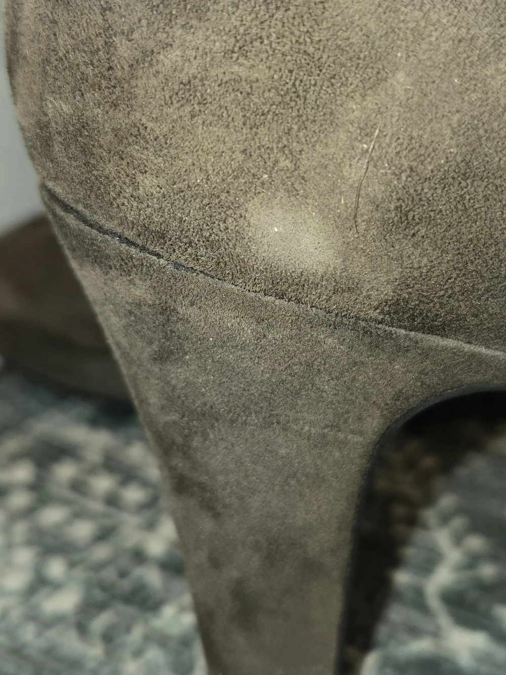 Clarks Suede Platform Pumps in Dark Brown Sz 7.5